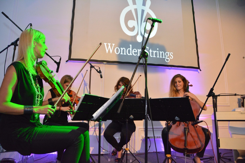 We started in 2000 by forming the Wonder String Quartet. Our initial